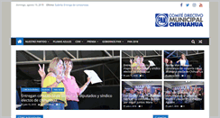 Desktop Screenshot of panchihuahua.org